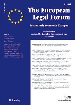 The European Legal Forum